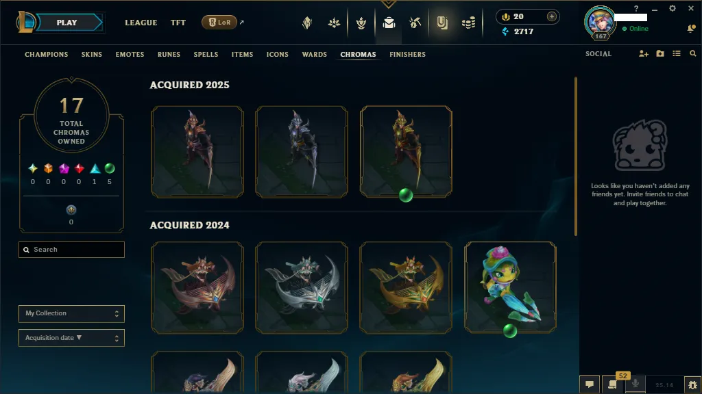 🏆 EUNE New Season⌛Unranked 🚀  level 167⌛+105 Champ 💯+60 SKIN 🏆 Recovery Info ✅ 