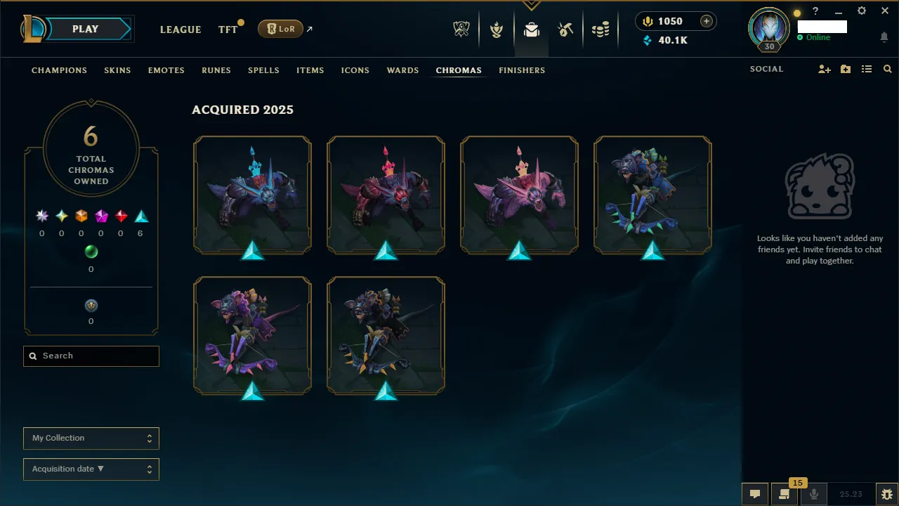 🌎EUW🏆Ranked Ready✅HandMade⭐️1050RP ✅untouchable Loot 🔥Skins +5 ❄️+40K BLue ✅🏆14 Champions Owned✅️Unverified Email🚀instant delivery