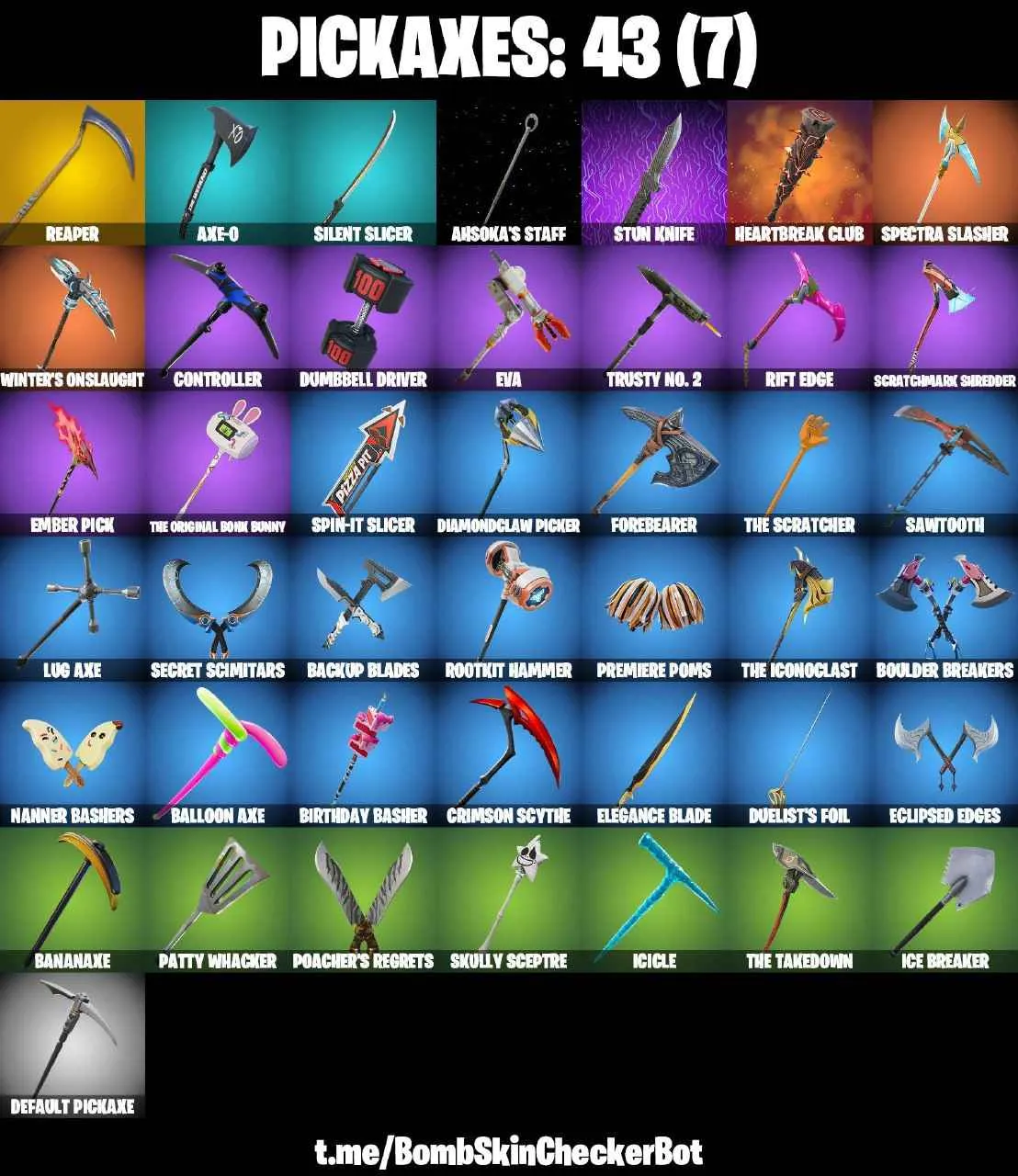 ❤️43 SKINS❤️TAKE THE L❤️MAKO❤️THE REAPER❤️ELITE AGENT❤️ORANGE JUSTICE❤️AHSOKA TANO❤️HOPE❤️DRIFT(STAGE 5)❤️SCARLET COMMANDER❤️CRYSTAL❤️RUNWAY RACER❤️SNOWFLAKE❤️ASTROWORLD CYCLONE❤️RUST BUCEKT❤️ICE BREAKER❤️SKULLY SCPETRE❤️CAN PLAY ON PSN❤️XBOX❤️PC❤️NINTENDO❤️