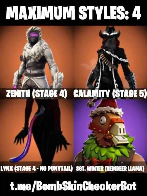 ❤️18 SKINS❤️ORANGE JUSTICE❤️TSUKI 2.0❤️CALAMITY(STAGE 5)❤️LYNX(STAGE 4)❤️ZENITH(STAGE 4)❤️POLAR PEELY❤️SNOWFLAKE❤️TAKE THE ELF❤️CAN PLAY ON PSN❤️XBOX❤️PC❤️NINTENDO❤️MOBILE❤️900 VBUCKS❤️FULL EMAIL ACCESS❤️