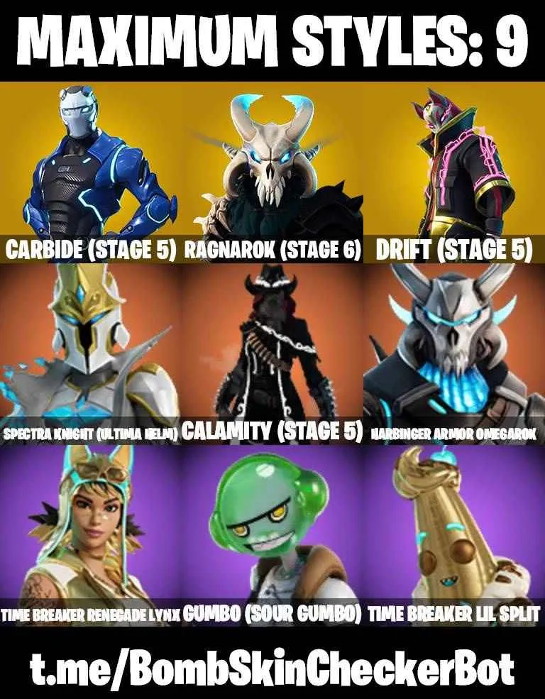 ❤️46 SKINS❤️DARK SKULLY❤️TAKE THE L❤️THE REAPER❤️ELITE AGENT❤️OMEGA❤️ORANGE JUSTICE❤️ZOEY❤️ROOK❤️DRIFT(STAGE 5)❤️RAGNAROK(STAGE 6)❤️CARBIDE(STAGE 5)❤️POLAR PEELY❤️ASTROWORLD CYCLONE❤️SNOWFLAKE❤️RUST BUCKET❤️CAN PLAY ON PSN❤️XBOX❤️PC❤️NINTENDO❤️MOBILE❤️