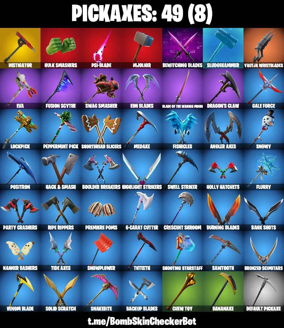 ❤️58 SKINS❤️TAKE THE L❤️ORANGE JUSTICE❤️HAVOC❤️SUB COMMANDER❤️MANDALORIAN❤️IMPERIAL STORMTROOPER❤️REY❤️PREDATOR❤️CHAMPION SIREN❤️MAYA❤️AGENT PEELY❤️8-BALL(MAX)❤️TINSELTOES❤️SNOWFLAKE❤️PEPPERMINT PICK❤️CAN PLAY ON PSN❤️XBOX❤️PC❤️NINTENDO❤️MOBILE❤️100 VBUCKS❤️