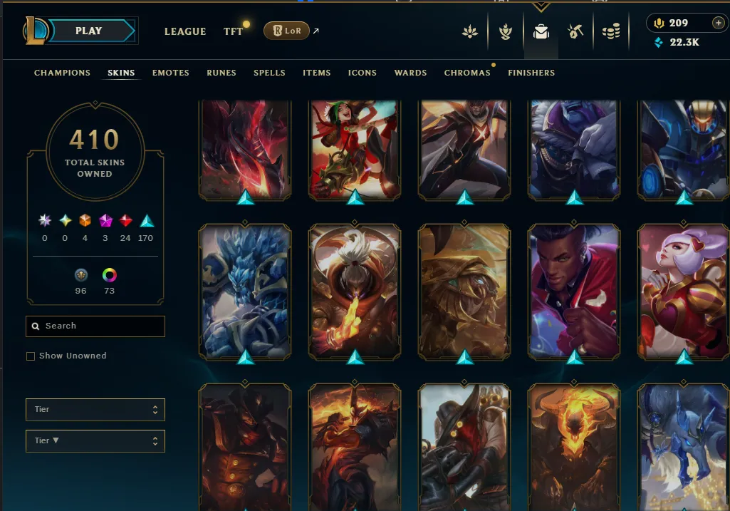 👑(NA) PLATINUM (SOLQ+FLEX) 🚀410 SKIN⚡22K BE