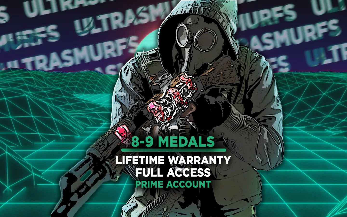 【CS2】8-9 Medals / Prime / Original Email