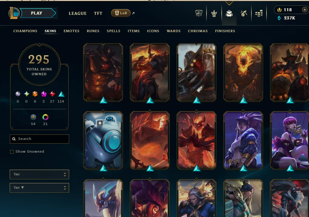 👑(EUW) SILVER III (100% WR, VERY HIGH ELO) 🚀295 SKIN