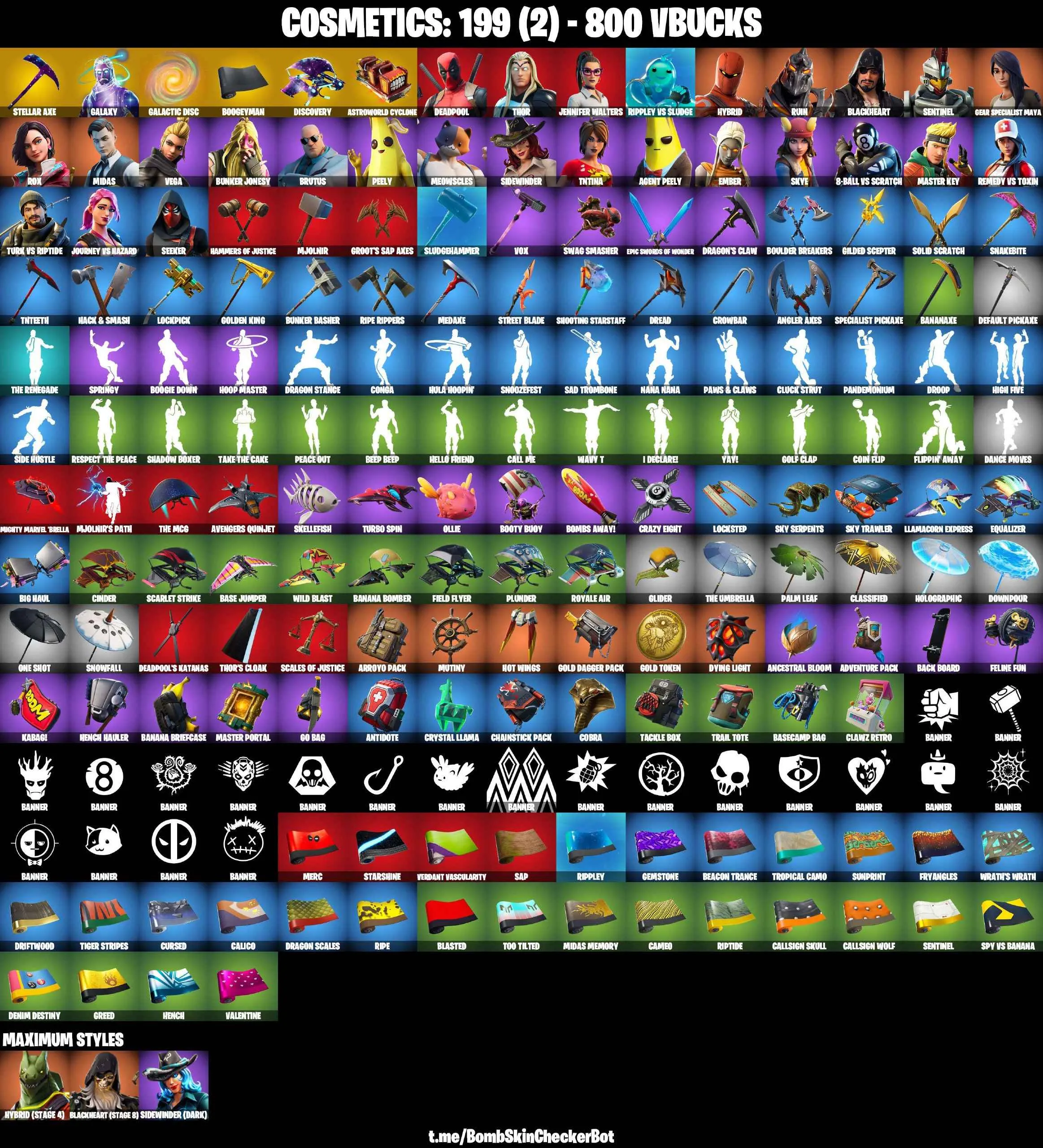 ❤️28 SKINS❤️GALAXY❤️MAYA❤️AGENT PEELY❤️SIDEWINDER(MAX)❤️HYBRID(STAGE 4)❤️BLACKHEART(STAGE 8)❤️MIDAS❤️SKYE❤️ASTROWORLD CYCLONE❤️CAN PLAY ON PSN❤️XBOX❤️PC❤️NINTENDO❤️MOBILE❤️800 VBUCKS❤️FULL EMAIL ACCESS❤️