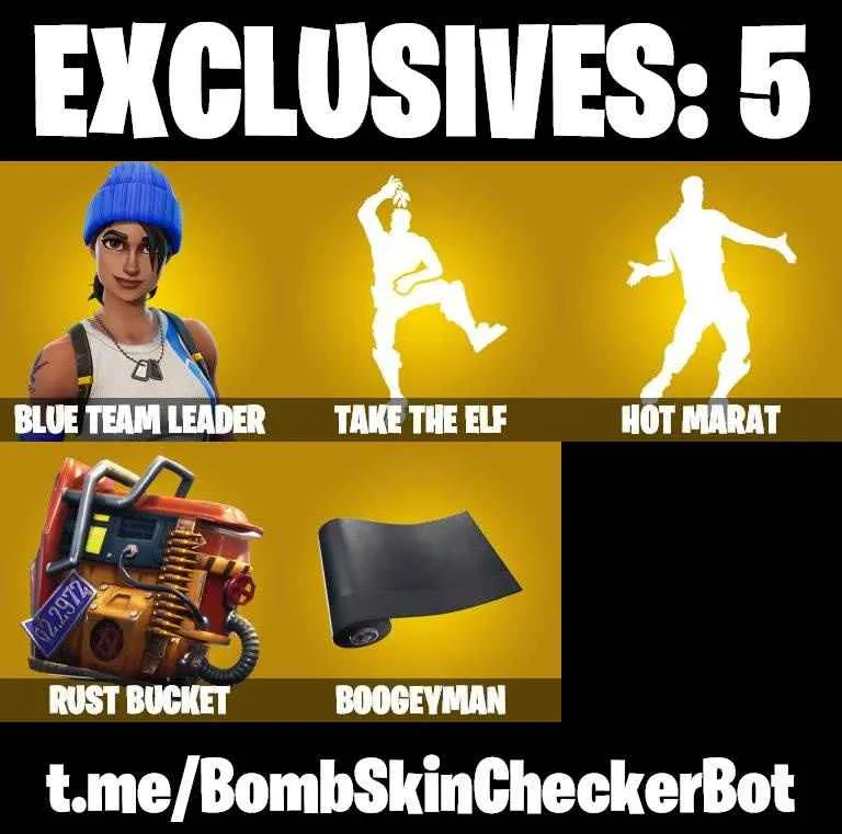 ❤️59 SKINS❤️SKULL TROOPER❤️CATALYST(MAX)❤️AHSOKA TANO❤️ONESIE(MAX)❤️BLUE TEAM LEADER❤️PEELY❤️YNX(STAGE 4)❤️HYBRID(STAGE 4)❤️ZENITH(STAGE 4)❤️BLACKHEART(STAGE 8)❤️SPECTRA KNIGHT(MAX)❤️RUST BUCKET❤️ICE BREAKER❤️TAKE THE ELF❤️CAN PLAY ON PSN❤️XBOX❤️PC❤️