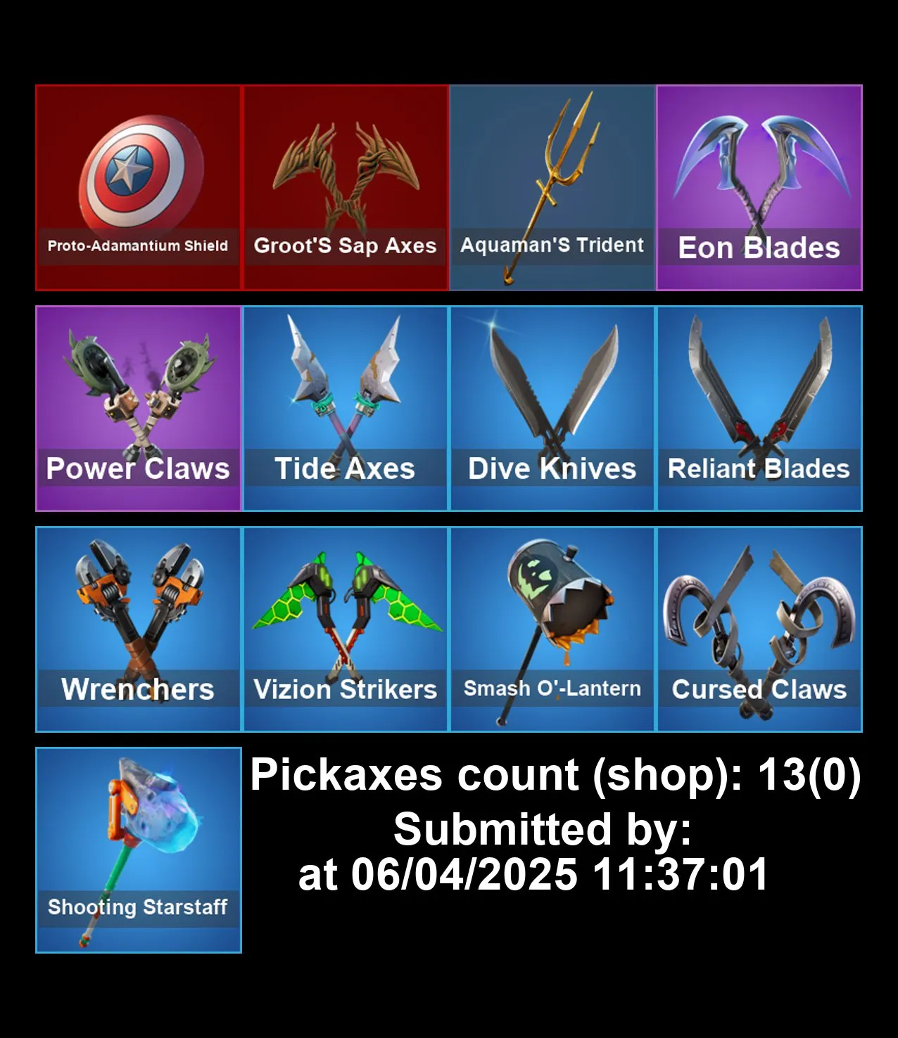 [PC/PS4-5/XBOX] 16 Skins | Captain America | Loser Fruit | Lachlan | Jules | Skull Trooper | Jump Shot | Nite Lite | Cloaked Shadow | Full Email Access