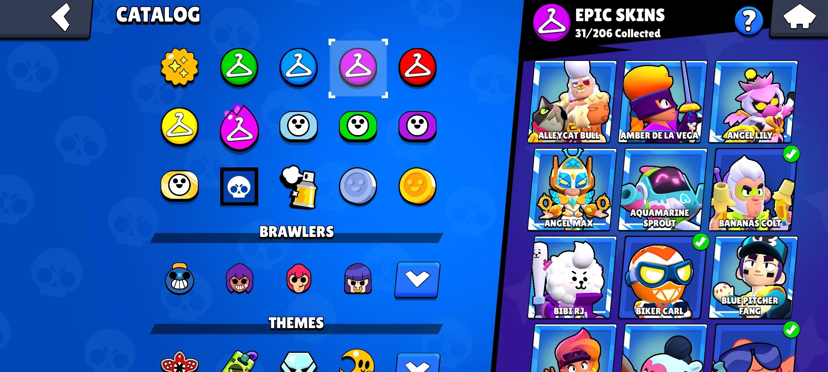 BS1926 Max 30k Trophies 80/96 Brawlers 127 Skins Devilish Mortis Godzilla Buzz Sovereign Gem Rico Mecha Crow Mecha Mortis Night Mecha Crow 