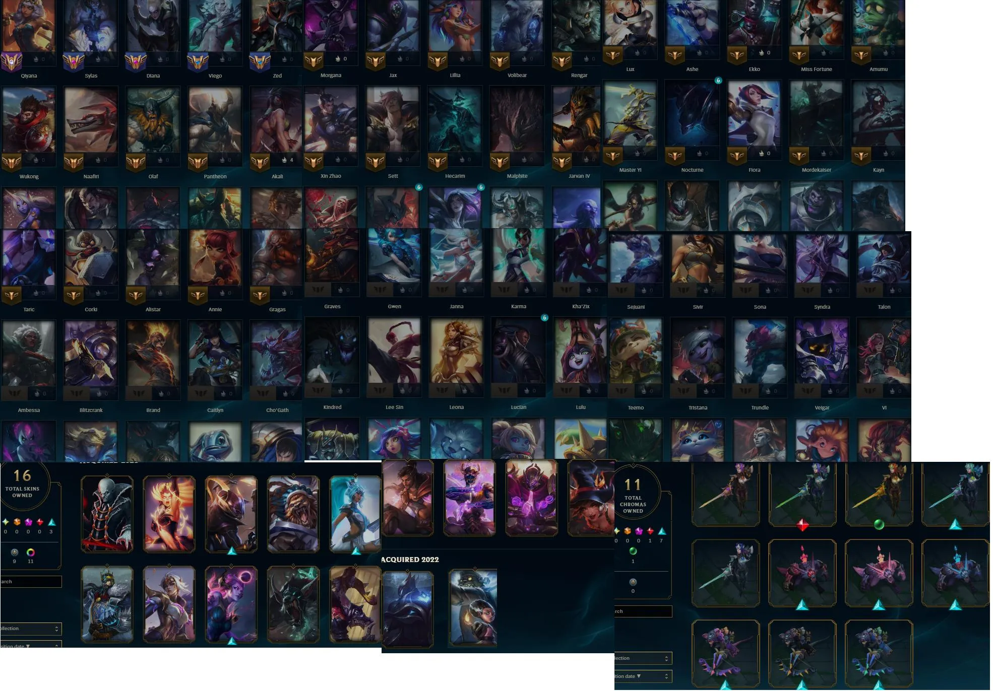 🔥LVL64 Grandmaster 850LP 68%WR Handleveled💎90Champs 16Skins✅Lifetime Ownership Guarantee - Never Taken Back