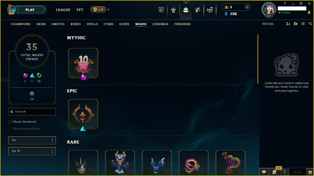 🌎EUNE🏆New Season S15🏆 Platinum 3 ✅HandMade ✅Full Champions 🎨 Skins +141 ⭐ LVL 341 💎+50k blue✅Full Recovery Info🚀instant delivery