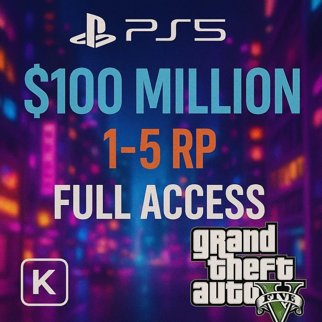 🌌 PlayStation 5 🧊 100.81 Million Total 🪄 1–5 RP Level 🧱 Transfer-Ready 🎮 Fully Legit #P9V2K