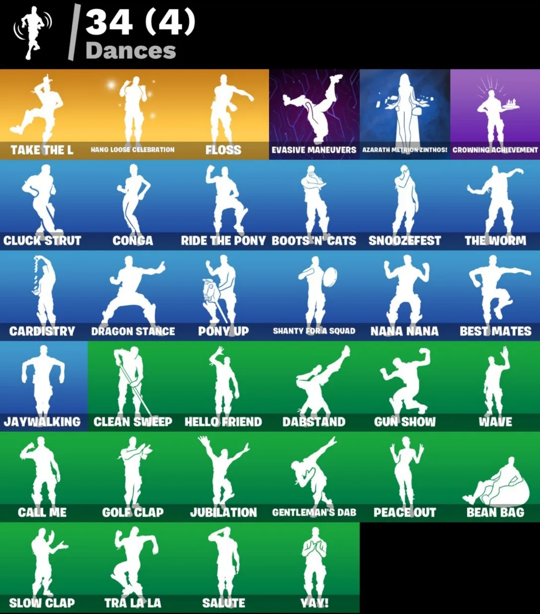 F1017 30 Skins - Sparkle Specialist, Blue Squire, Royale Knight, Elite Agent, Blue Team Leader, Rogue Agent 