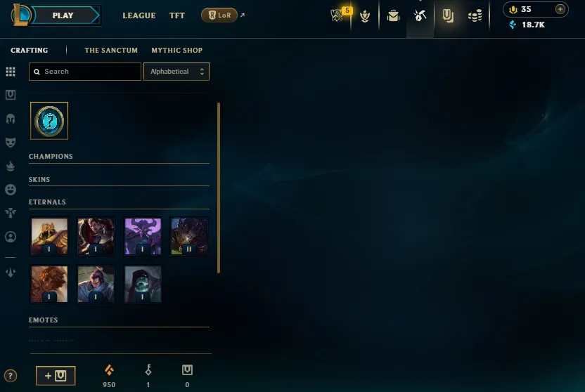 Platinum 1 MMR🔥Gold 1 53LP (1W/4L) Handleveled💎18K BE 6Skins 7Chromas✅Lifetime Ownership Guarantee✔️Recovery info included