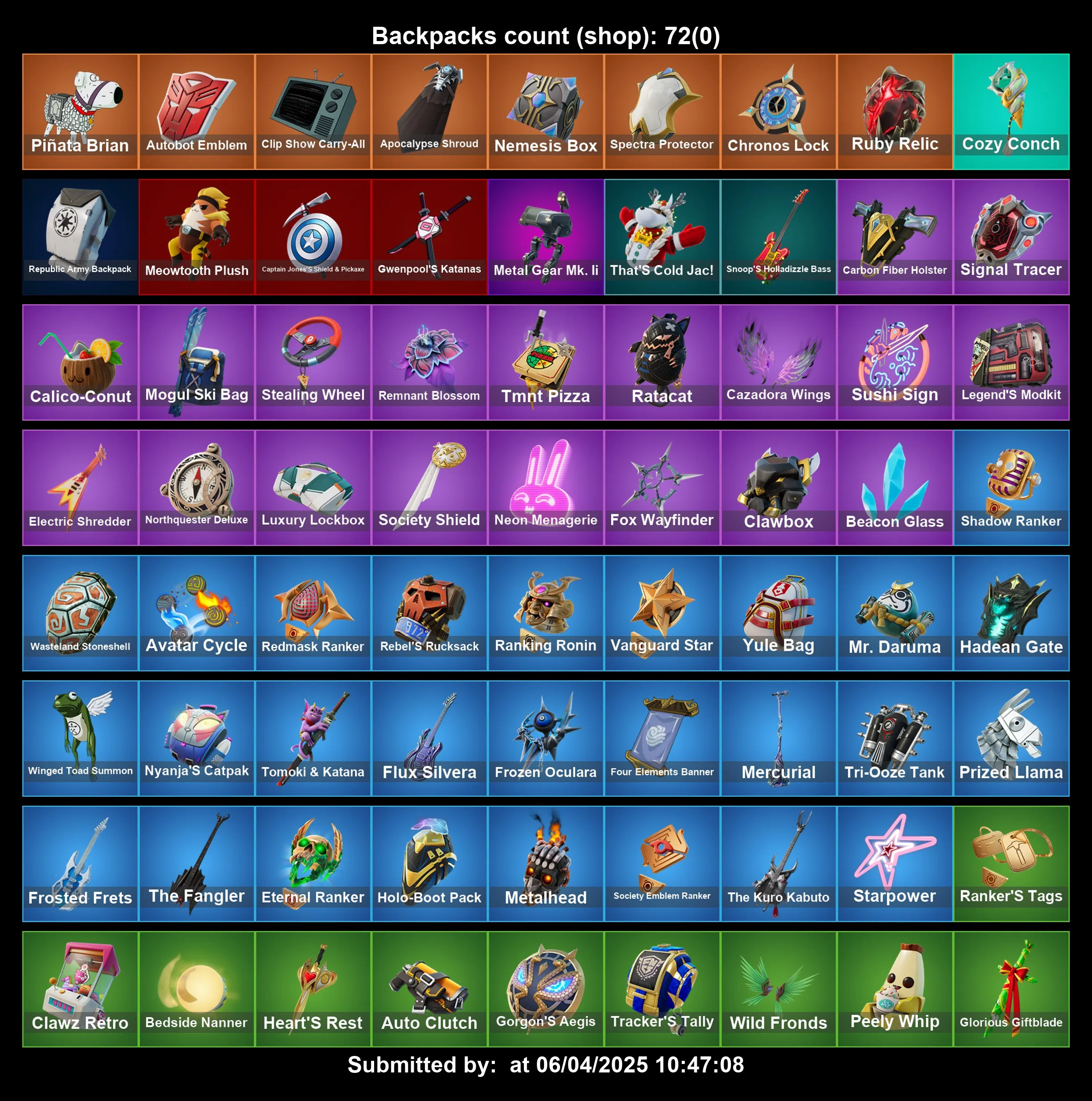 (PC PS4–5 XBOX) 35 Skins 🎮 Hunt Master Saber ✨ Back Lash 🔫 Clone Trooper 👑 Surf Witch 🌌 Birdie 🔥 Mogul Master 🚀 Medusa ⭐ Santa Dogg 💥 | Full Email Access