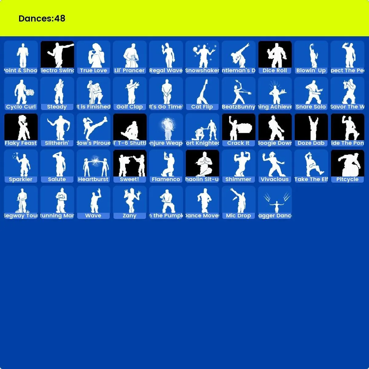 F937 BLUE SQUIRE, BLUE TEAMLEADER, TRILOGIE, GAME KNIGHT, ROGUE AGENT, 67 Skins (G)