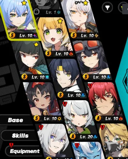 ZZZ58 // Lucia, Yixuan, Ju Fufu, Miyabi, Harumasa, Grace M1, Nekomata, Koleda Sign, Soldier 11 Sign included