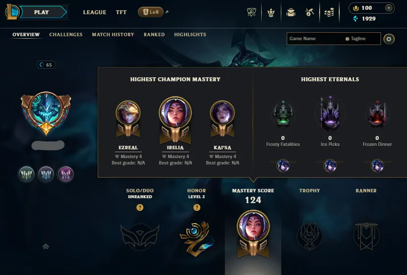 S14-1 Platinum 2š„LVL65 Now Unranked Handleveledš55Champs 13SkinsāName Changeableā
Lifetime Ownership Guarantee - Never Taken Backāļø Recovery info included