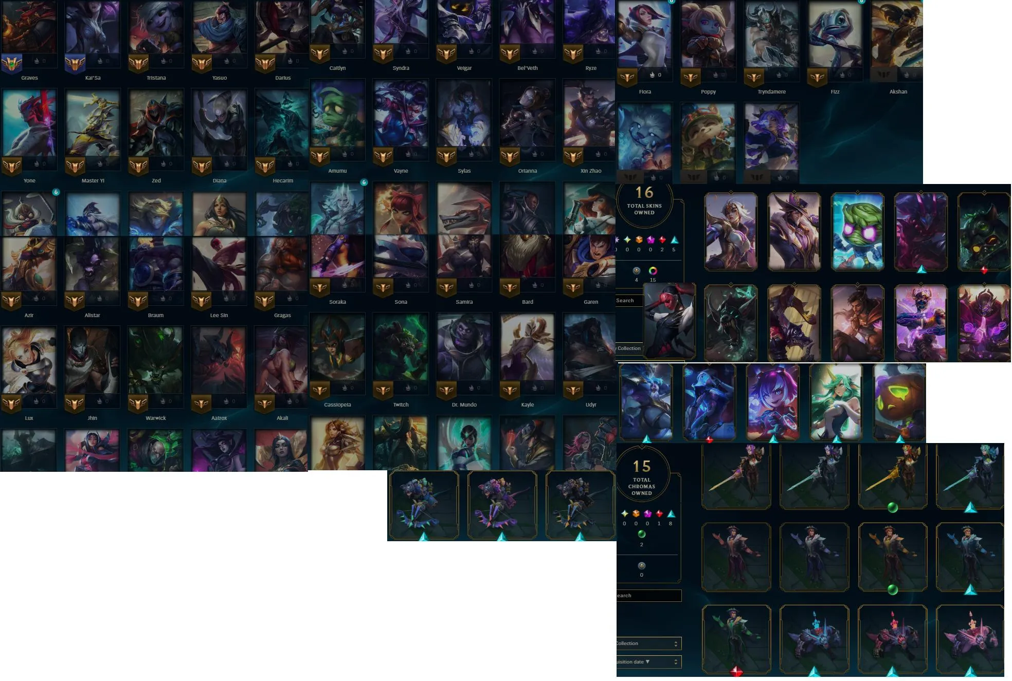 🔥LVL66 Platinum 4 Handleveled💎68Champs 16Skins⭐Name Changeable✅Recovery Info Included – Lifetime Ownership Guarantee