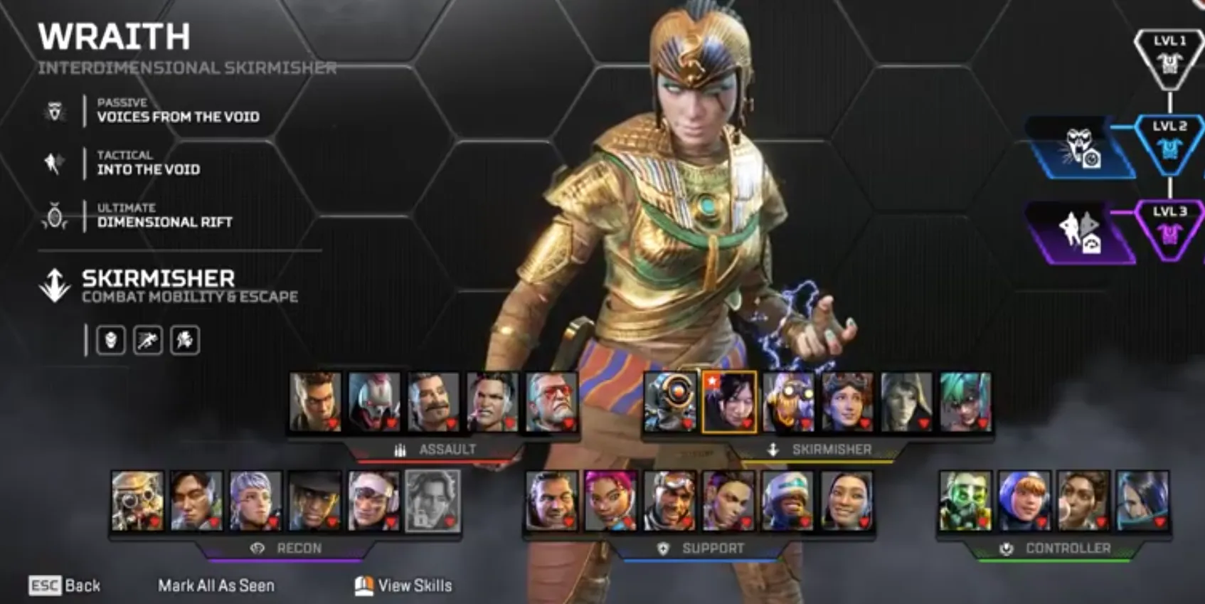 AP551 4 Heirlooms, Prestige Valkyrie, 286 Legendary Skins, Diamond, Relic, Exotic Shards 