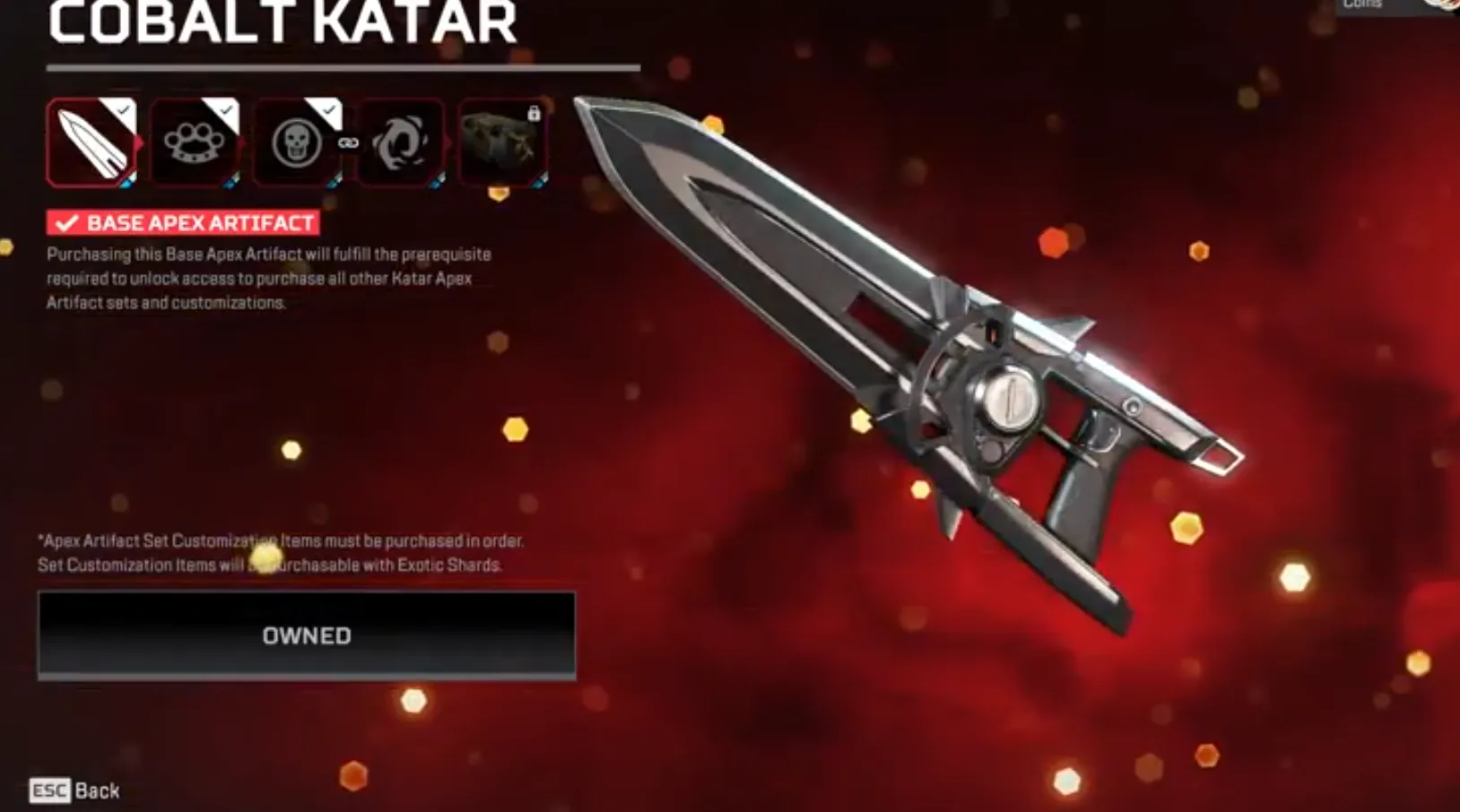 AP555 Katar Heirloom, 454 lvl, 121 Legendary Skins, Relic Unlocked 