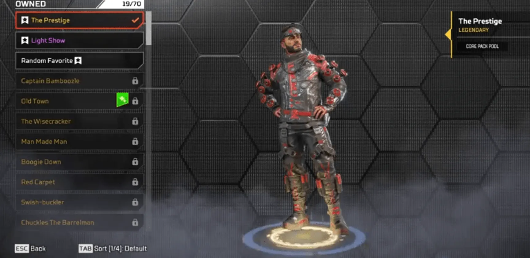 AP556 OCTANE HEIRLOOM + 1 REACTIVE + 198 Legendary Skins + 288 lvl + Surplus Acceleration + The Prestige + Turquoise Tranquility + Pressure Point + Gold Rush 