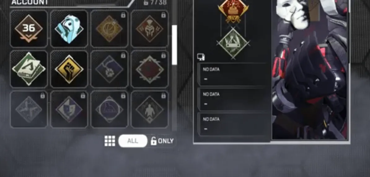 AP626 Katar Relic Account lvl 36 Rookie, Ash Bloodline Skin, Mythic Katar 1