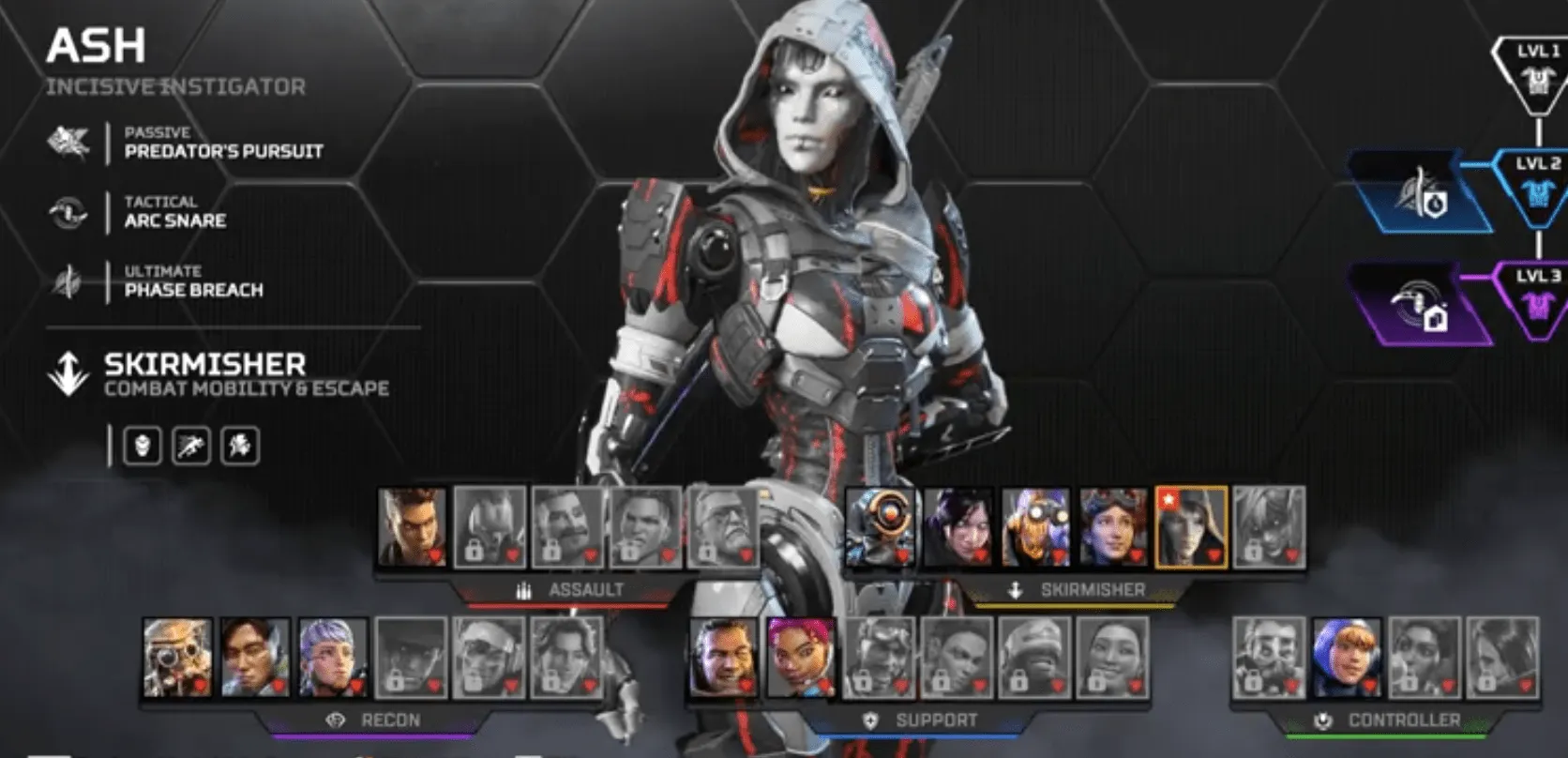 AP626 Katar Relic Account lvl 36 Rookie, Ash Bloodline Skin, Mythic Katar 1