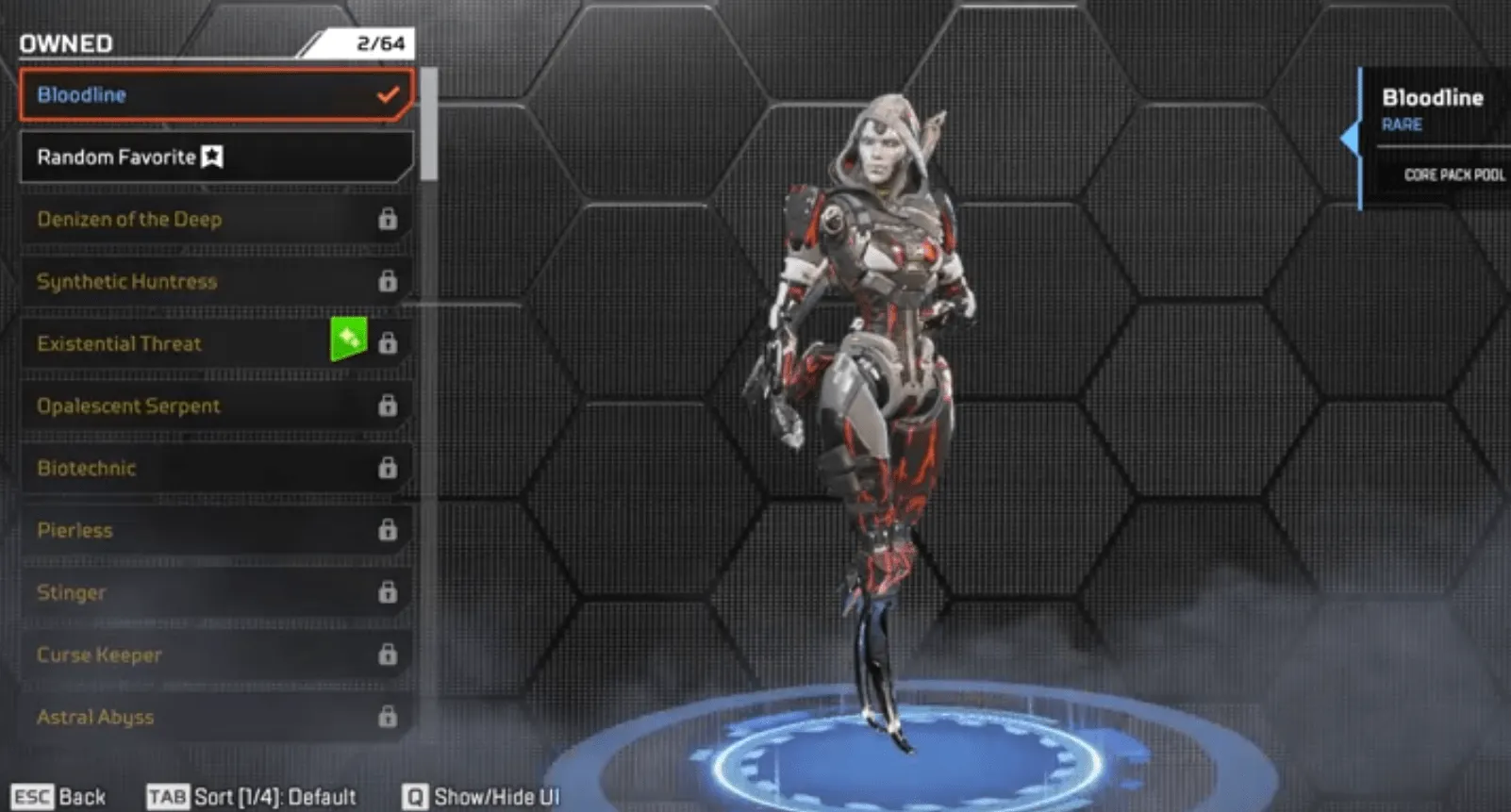 AP626 Katar Relic Account lvl 36 Rookie, Ash Bloodline Skin, Mythic Katar 1