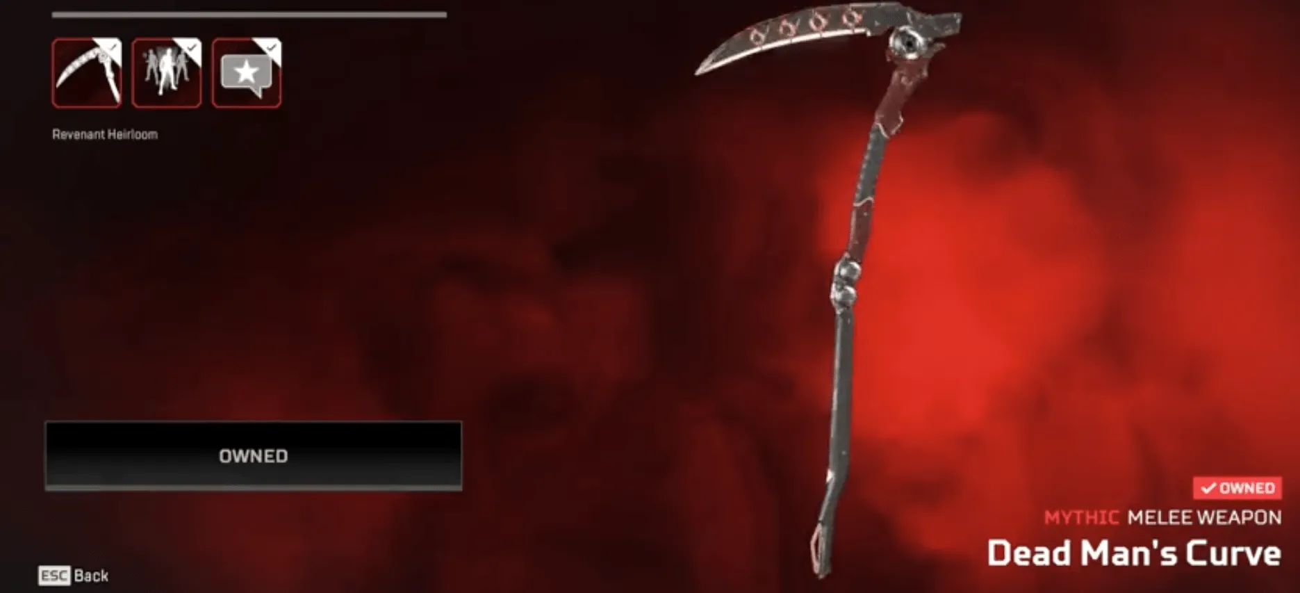 AP632 Heirloom Revenant + Prestige Bloodhound Apex Hunter + Off the Grid + No Chill + Dead Man's Curve