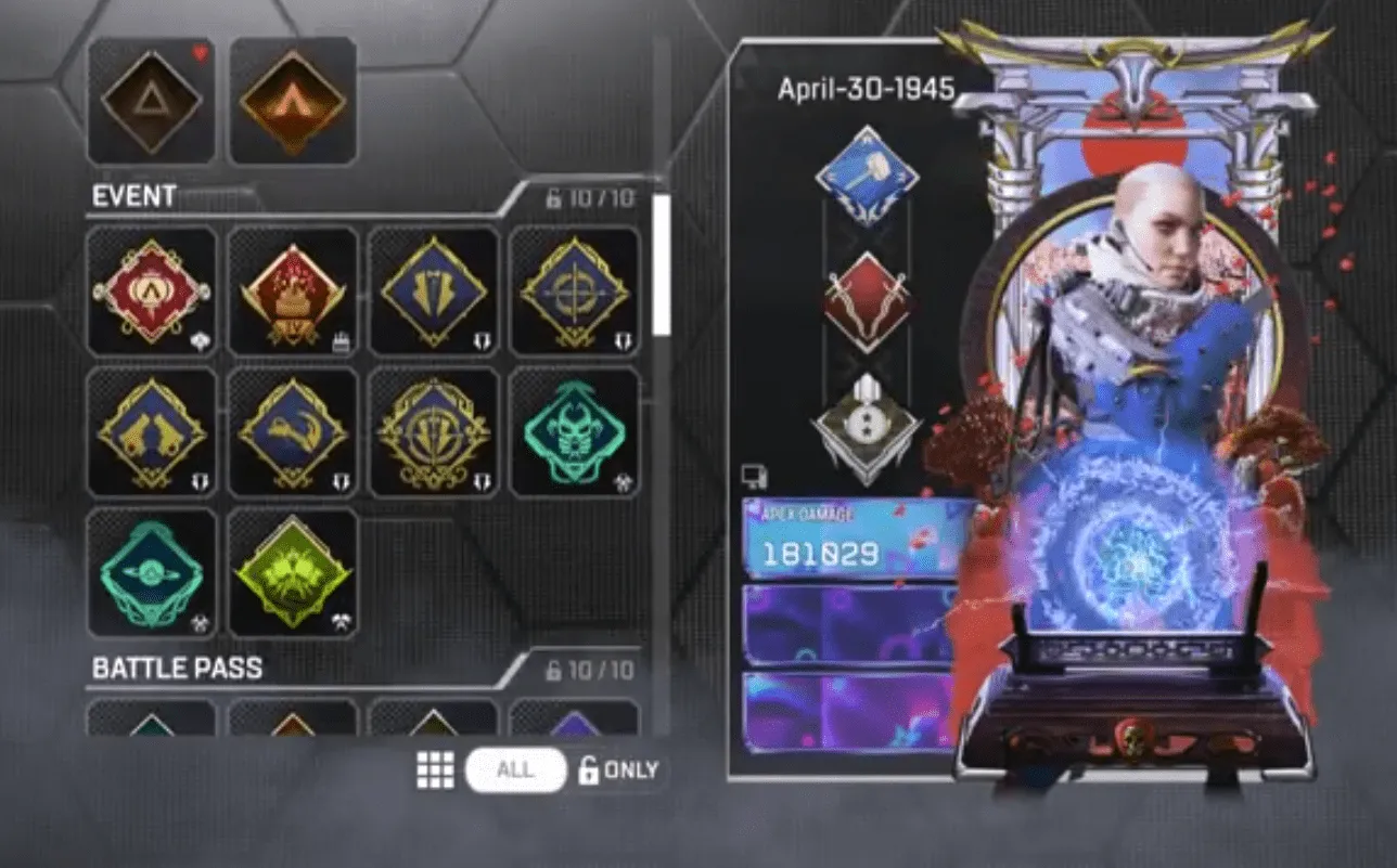 AP633 Relic Wraith Recolor Hope’s Dawn + Protector of the Void + Vengeance Seeker + Void Specialist + 32 Legendary