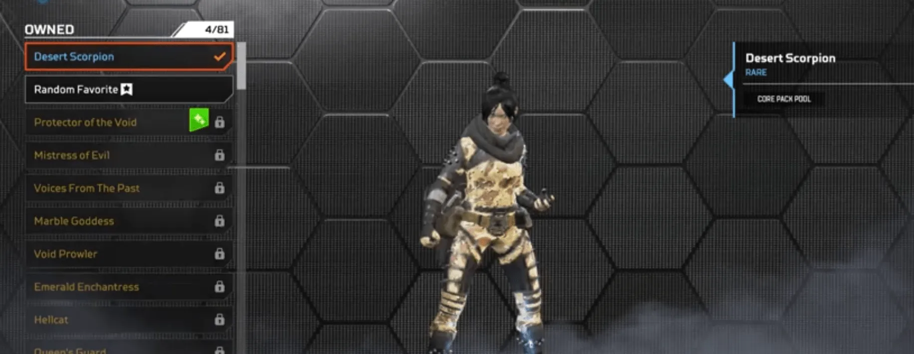 AP634 Wraith Hope’s Dusk Heirloom Relic Level 70 Rookie Account