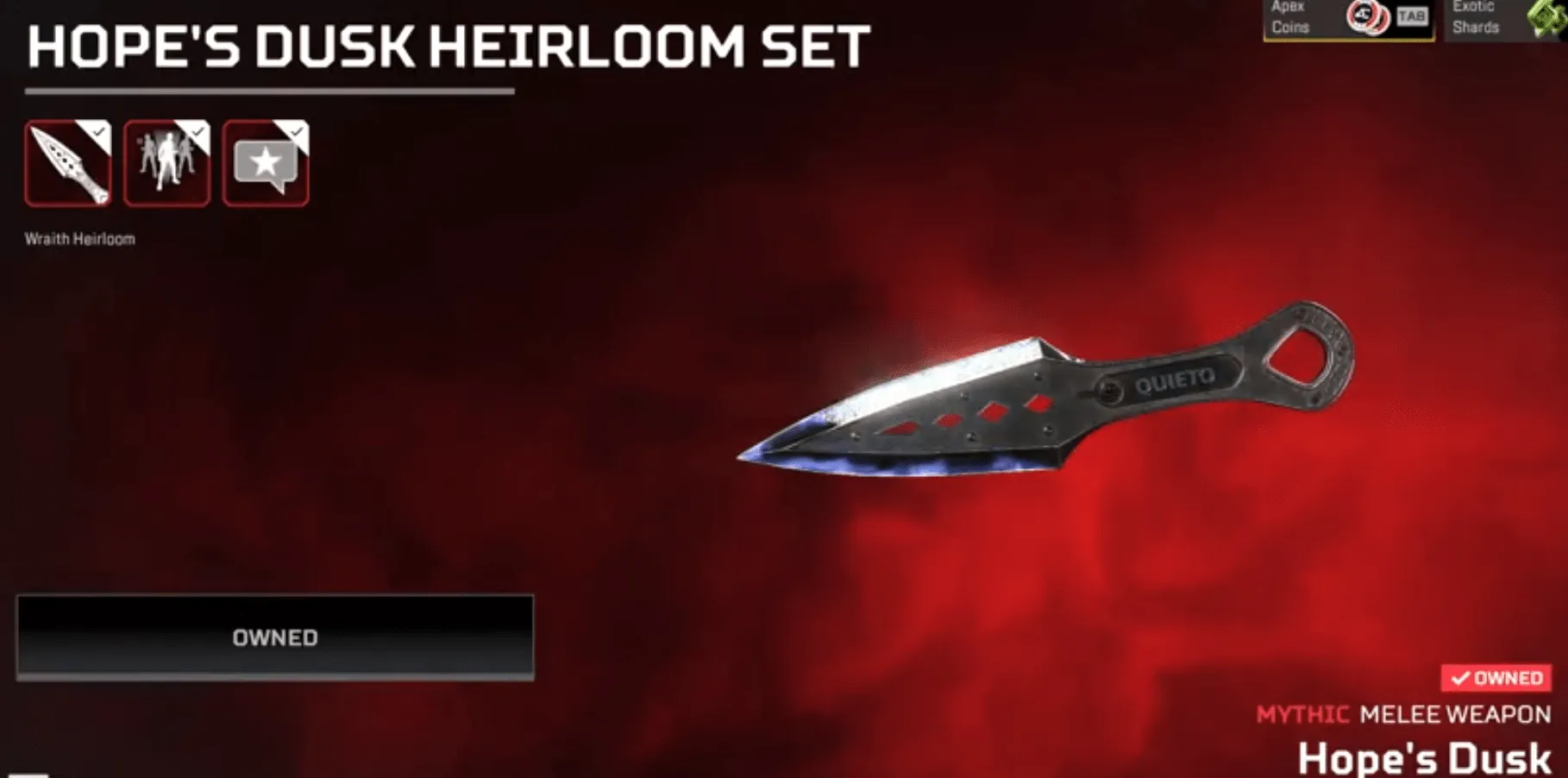 AP635 Heirloom Wraith Relic Level 63 Rookie Rank | 13 Legendary Skins | Xbox Linkable