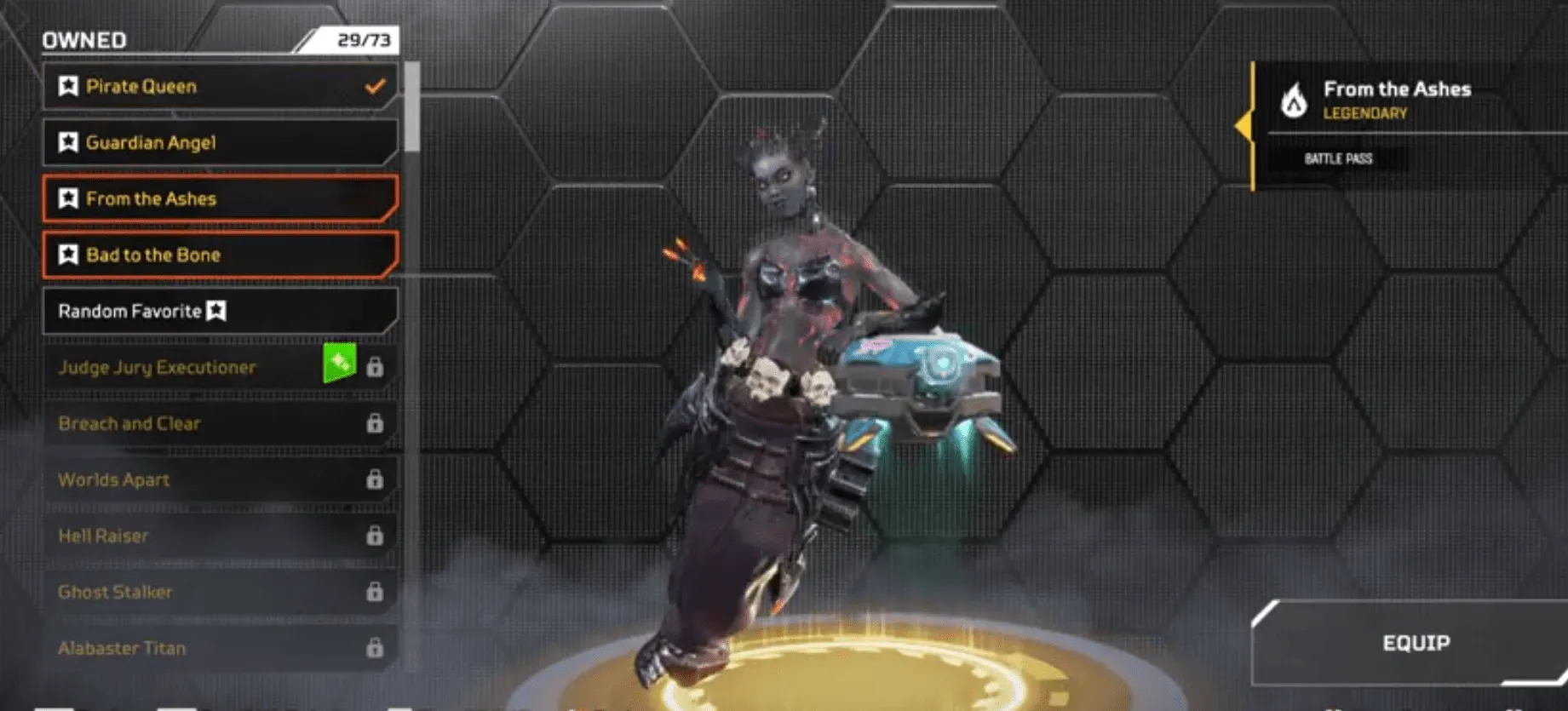 AP657 Revenant Dead Man’s Curve Heirloom | 524 Level | 267 Legendary Skins | Diamond S12 Rank | Multiple Legendary Weapon Skins | Full Legend Roster