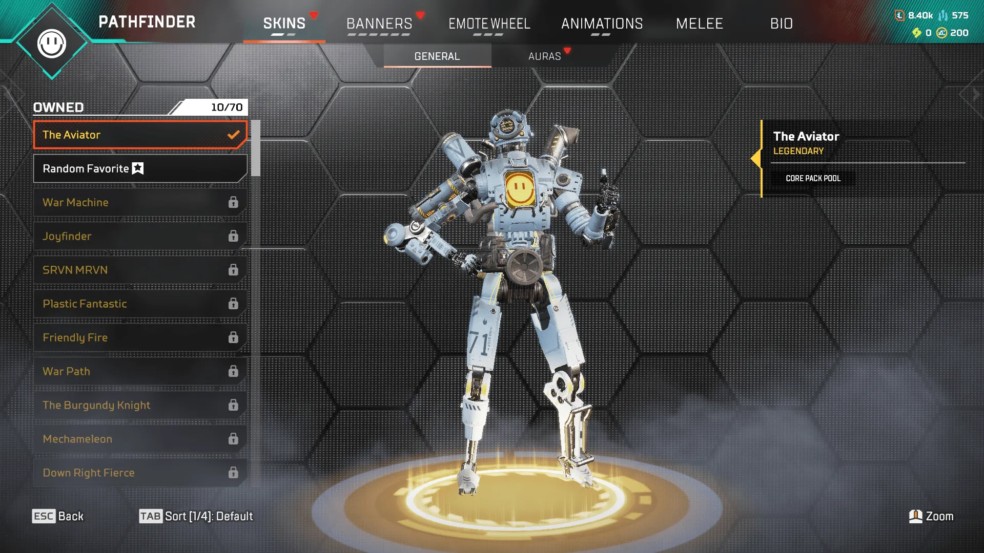 AP661 Rank ready level 177 account with Heart Freezer Rampage and multiple legendary legend skins