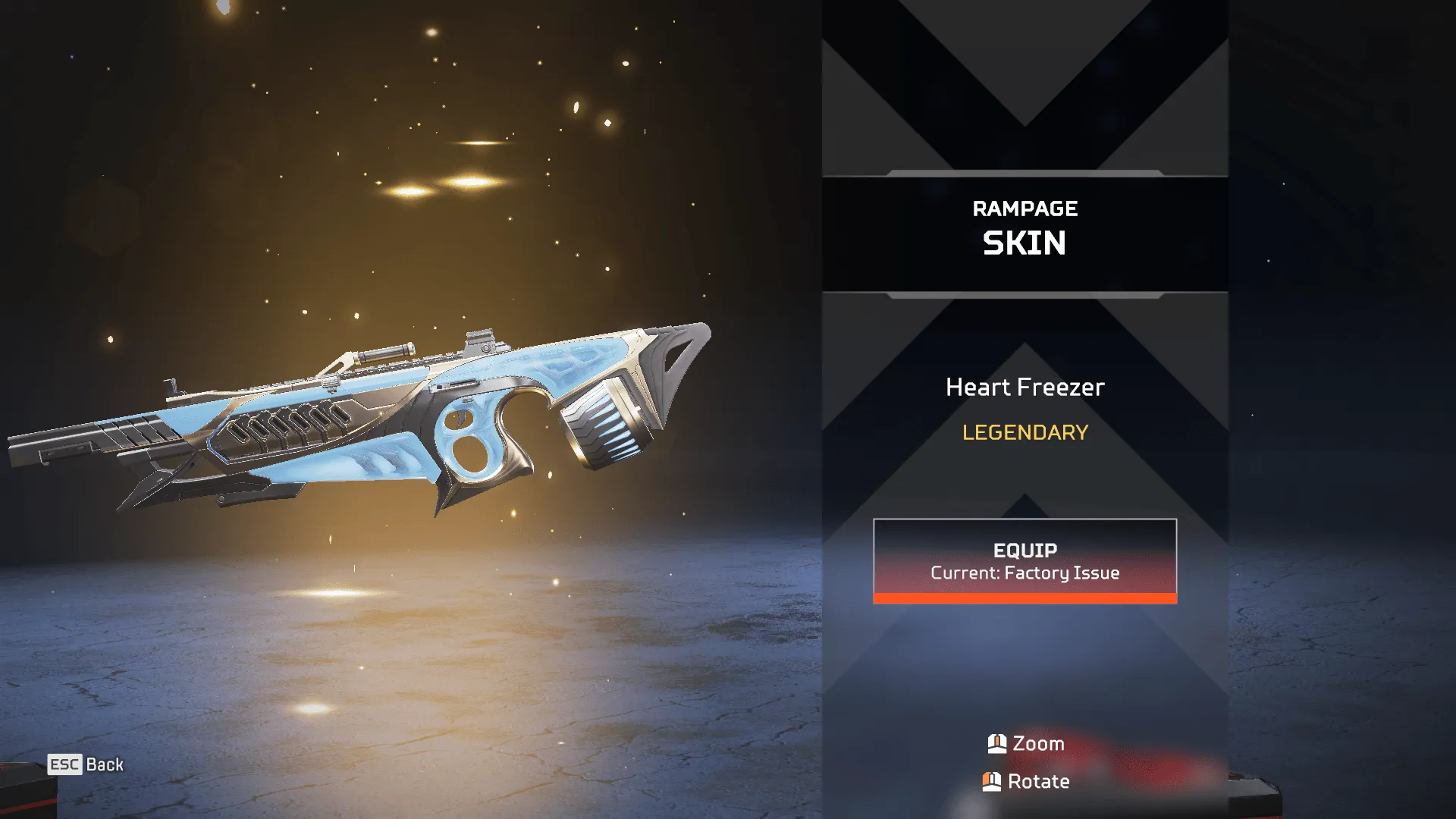 AP661 Rank ready level 177 account with Heart Freezer Rampage and multiple legendary legend skins