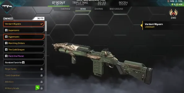 AP665 BANGALORE HEIRLOOM Cold Steel Mythic Melee Bangalore + Level 609 