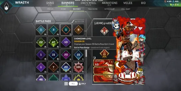 AP666 Wraith Heirloom Hope's Dusk | 722 Lvl  | Lancer Machine | Under the Sun | Revelations | Subculture | Catalyst 