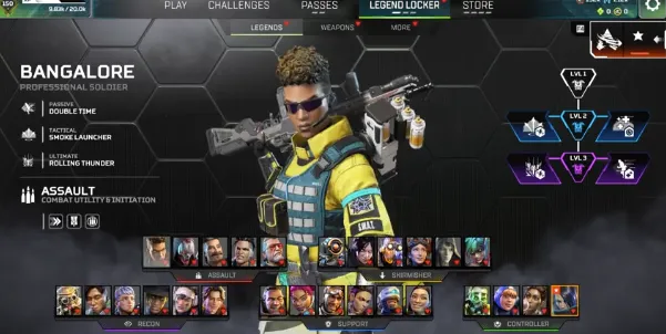 AP669 WRAITH v2 HEIRLOOM | 650 Level | 174 Legends | 4 Reactives R99 S7 PK S3 | Bangalore Road Warrior | Ballistic Havoc Spring Coast | Biomech | Hope's Dawn Heirloom