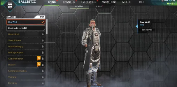 AP669 WRAITH v2 HEIRLOOM | 650 Level | 174 Legends | 4 Reactives R99 S7 PK S3 | Bangalore Road Warrior | Ballistic Havoc Spring Coast | Biomech | Hope's Dawn Heirloom