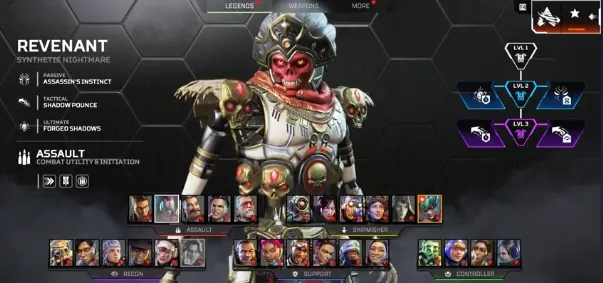 AP673 Octane Heirloom Butterfly Knife 511 Level 139 Legends Rampart Revenant Bloodhound R-301 Level 6 