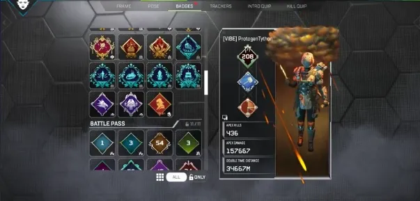 AP675 SEER HEIRLOOM | Bangalore Prestige Skin Set | Apex Commander | Cold Steel Heirloom | Lifeline Glide | Pathfinder Tactical Knowledge | 208 LVL | 129 LEGENDS | 2 Reactive 