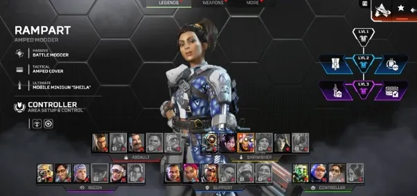 AP677 Octane Butterfly Knife Heirloom | New Moon R-301 | Volt SMG | Pathfinder Skirmisher | Rampart Controller | 176 LVL | 52 Legends 