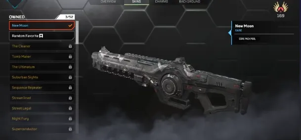 AP677 Octane Butterfly Knife Heirloom | New Moon R-301 | Volt SMG | Pathfinder Skirmisher | Rampart Controller | 176 LVL | 52 Legends 