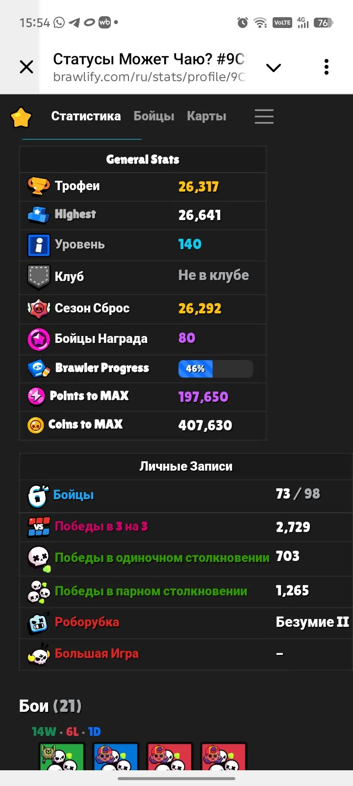 BS1812 26317 trophies 73 of 98 brawlers personal 2019 account level 140 with 26641 highest trophies Brawler Progress 46 and 703 solo plus 1265 duo showdown wins (G).