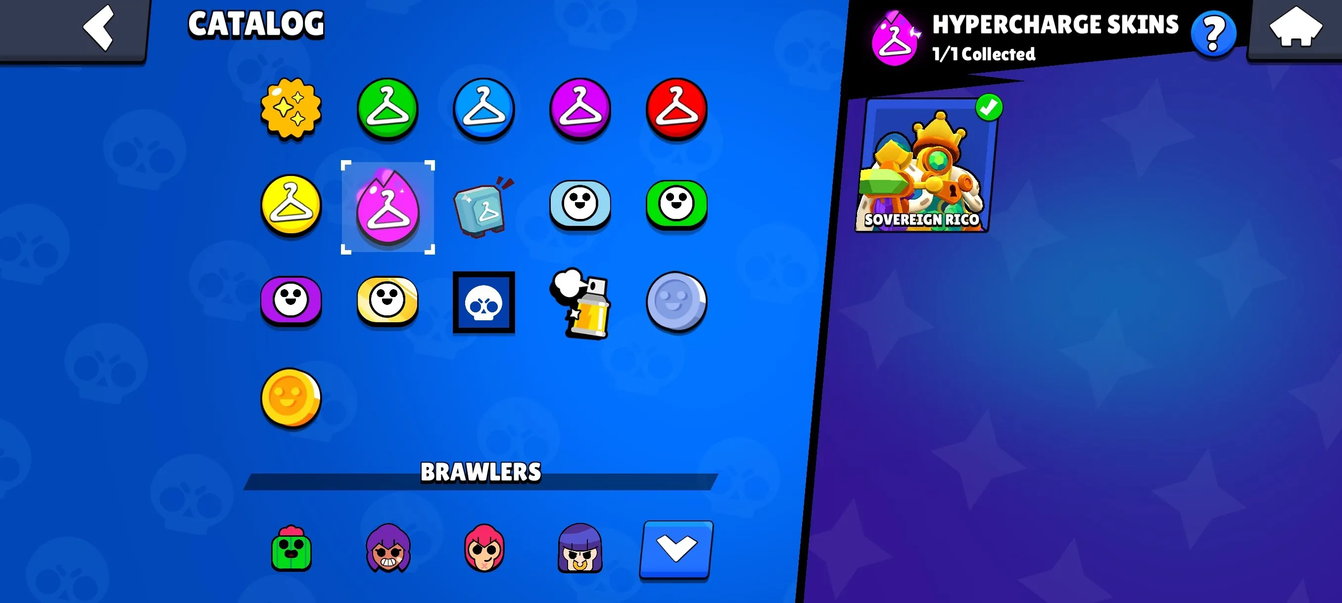 BS1922 54031 Trophies | 76/96 Brawlers | 140 Skins | 10-11 Power Level | Hypercharged Rico Frank Belle Edgard Mortis Legendary Mythic Skins 