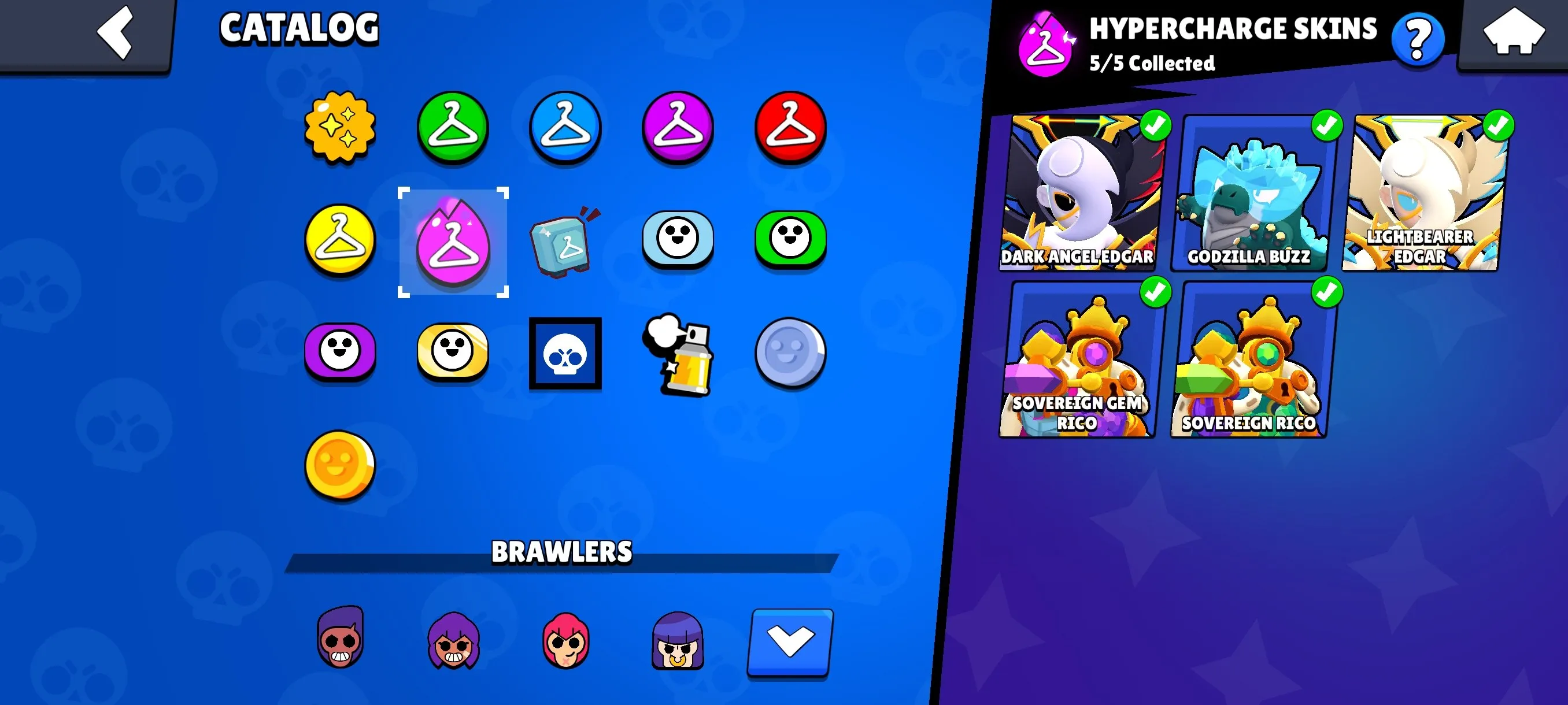 BS1923 40512 Trophies | 82 Brawlers |184 Skins|  20 Max  |Power 11 Hypercharged Colt Bull Dynamike Rico Sky Piper Gray ZOJ Max Brawler | 3 BP Rare | 65 Super Rare 