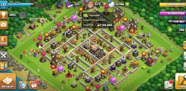 COC197 Maxed TH11 | Level 131 | 5 Builders | BH7 | Fully Maxed Troops & Spells | 4 Hero Skins | 2 Epic Hero Abilities 