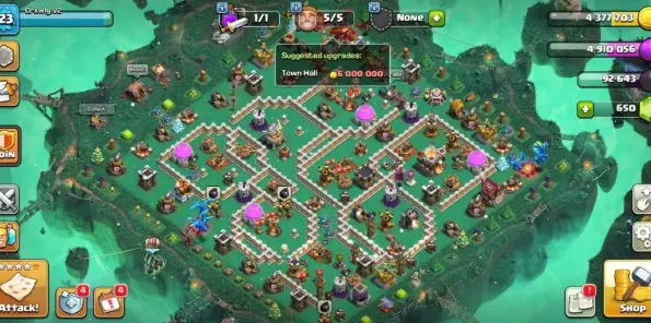 COC219 Max TH11 5 Builders Defense Max Troops Max Heroes 50 50 20 20 With Equipment 