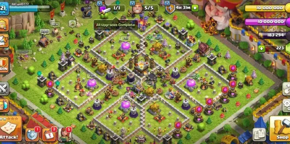 COC220 Maxed TH11 Heroes 50/50/20/20, 5 Builders, Hero Equipment 